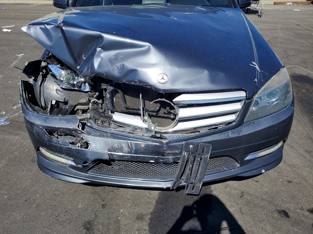 2011 Mercedes-benz C 300 Черный vin: WDDGF5EB5BR169987