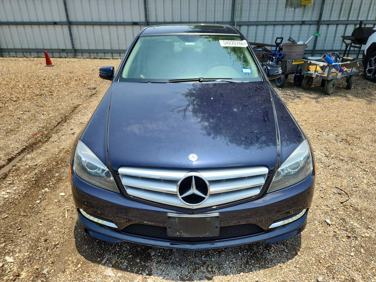 2011 Mercedes-benz C 300 Blue vin: WDDGF5EB5BR173022