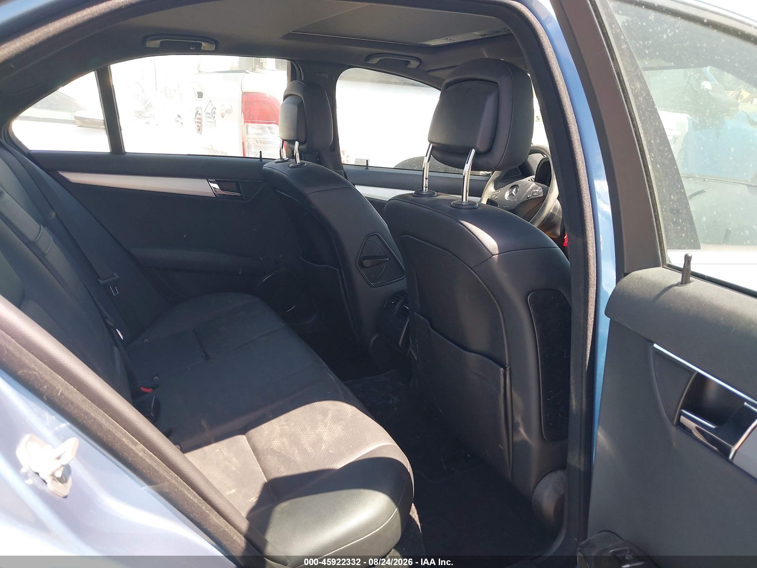 2010 Mercedes-benz C 300 Luxury/sport Light Blue vin: WDDGF5EB6AR101292