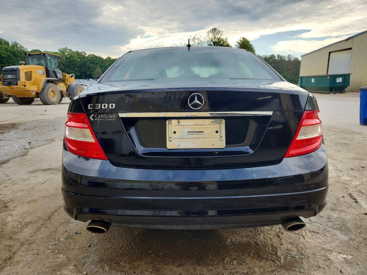 2010 Mercedes-benz C 300 Black vin: WDDGF5EB6AR123390