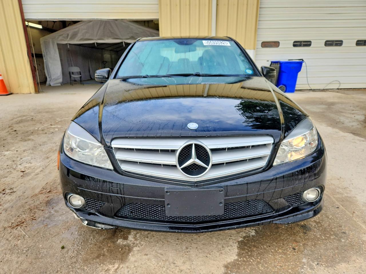 2010 Mercedes-benz C 300 Black vin: WDDGF5EB6AR123390