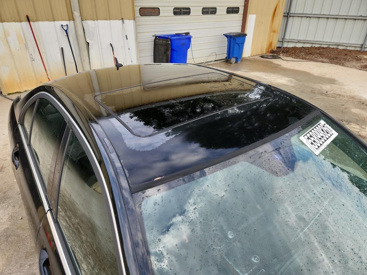 2010 Mercedes-benz C 300 Black vin: WDDGF5EB6AR123390 Damage: Roof, Peeling, 3 To 4 Inches