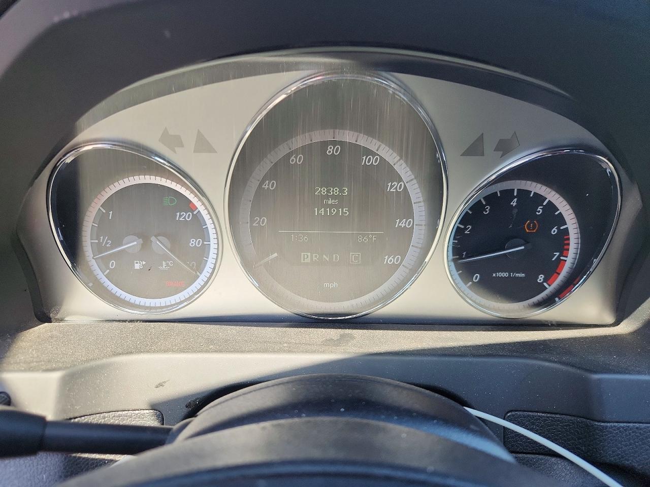 2010 Mercedes-benz C 300 Black vin: WDDGF5EB6AR128251
