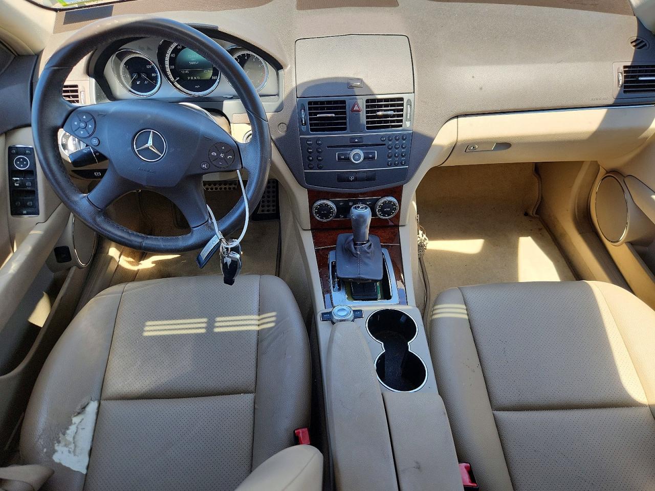 2011 Mercedes-benz C 300 Black vin: WDDGF5EB6BR173482