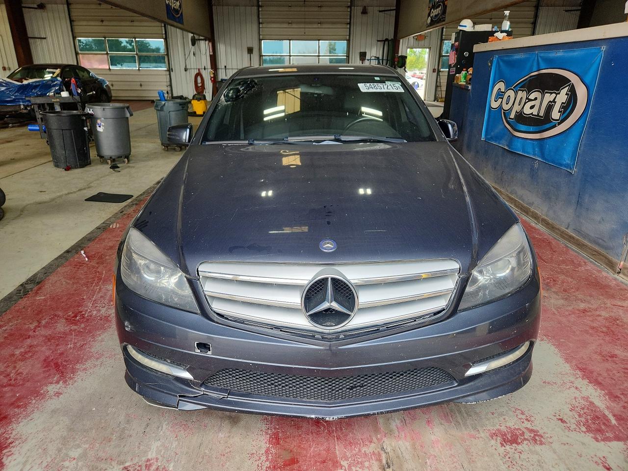2011 Mercedes-benz C 300 Charcoal vin: WDDGF5EB6BR181100