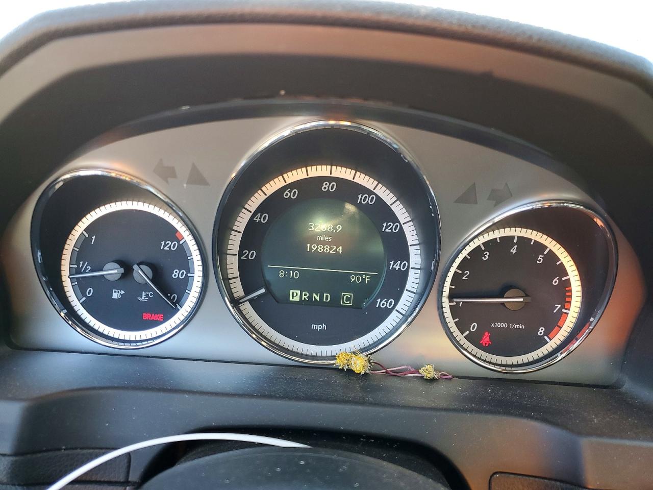 2010 Mercedes-benz C 300 Silver vin: WDDGF5EB7AF361573