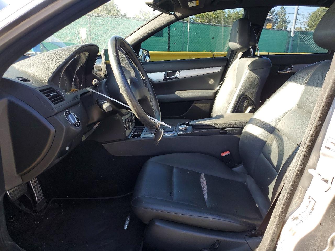 2010 Mercedes-benz C 300 Silver vin: WDDGF5EB7AF361573