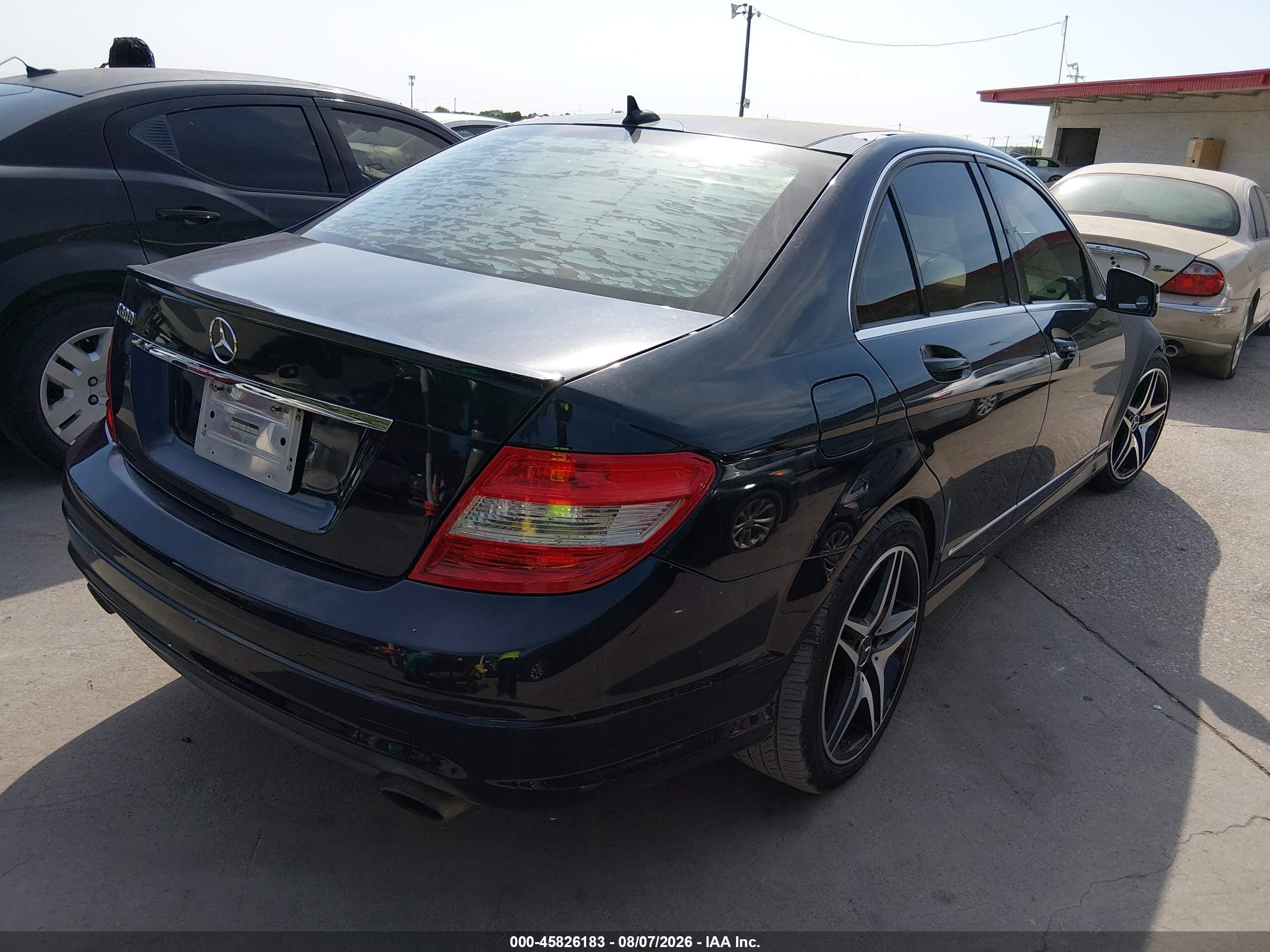 2010 Mercedes-benz C 300 Luxury/sport Blue vin: WDDGF5EB7AR093252