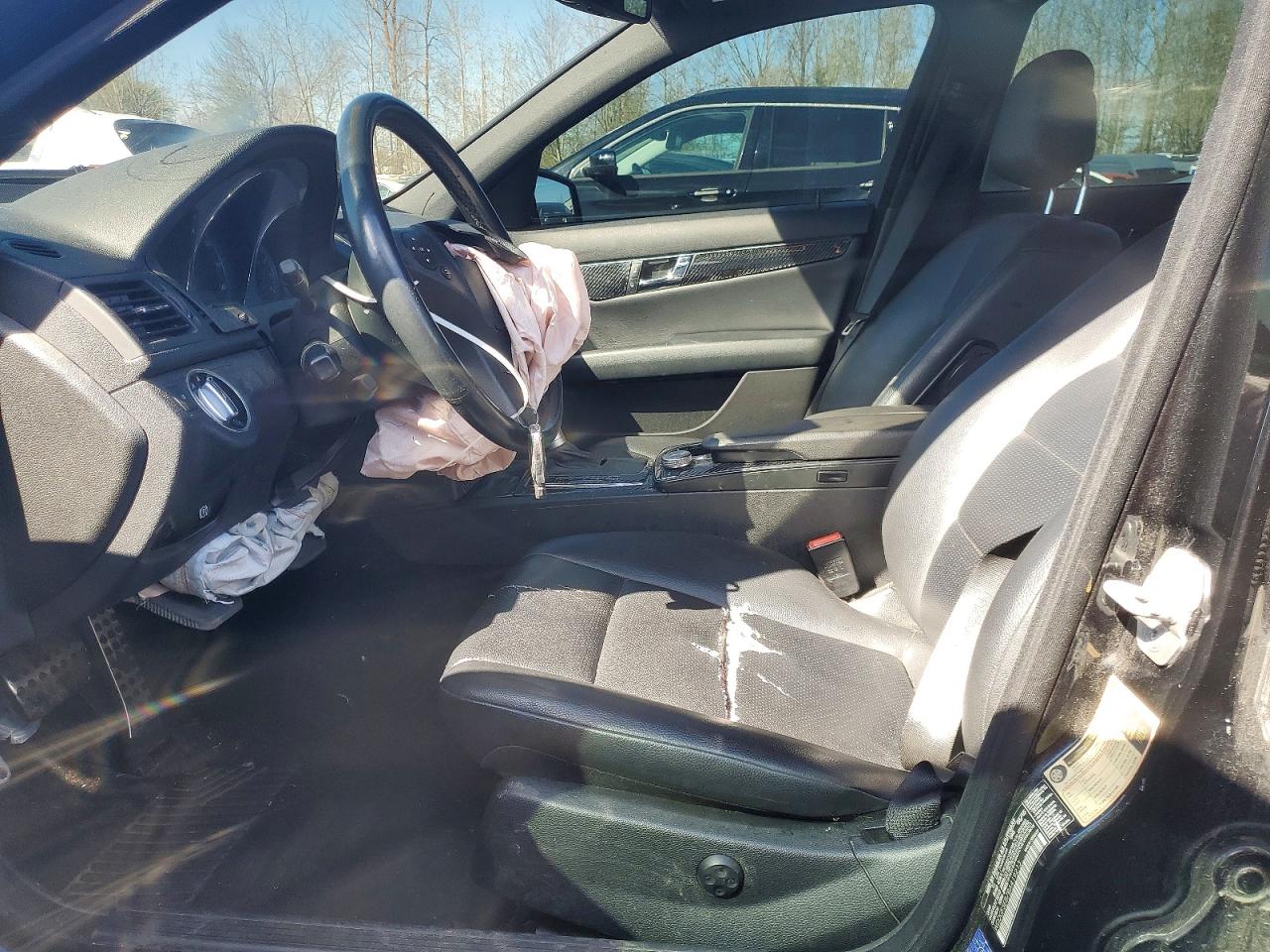 2011 Mercedes-benz C 300 Black vin: WDDGF5EB7BA419213