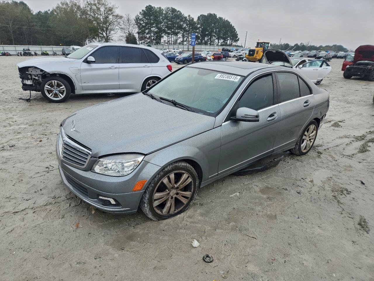 2011 Mercedes-benz C 300 Silver vin: WDDGF5EB7BR170123