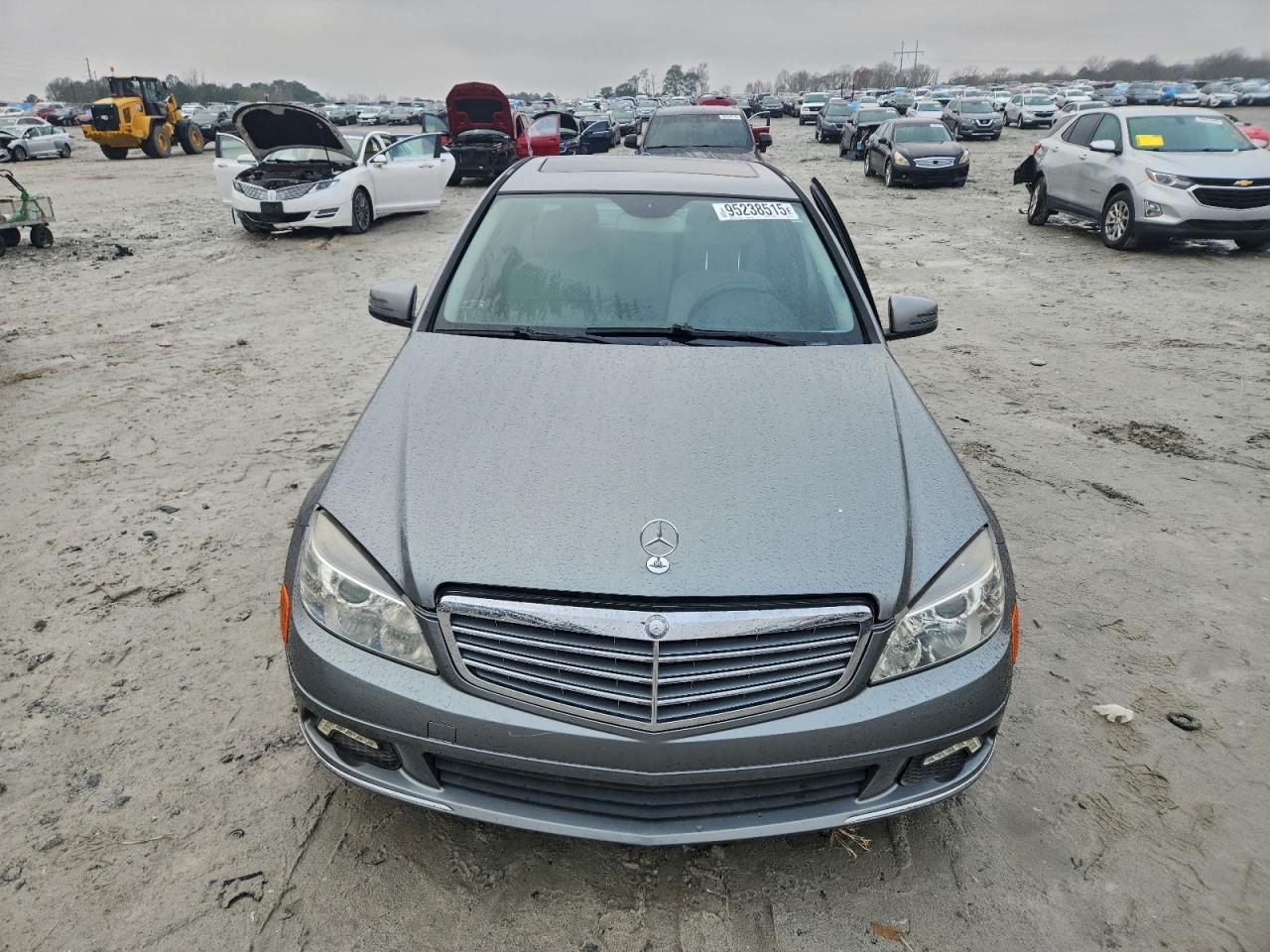2011 Mercedes-benz C 300 Silver vin: WDDGF5EB7BR170123