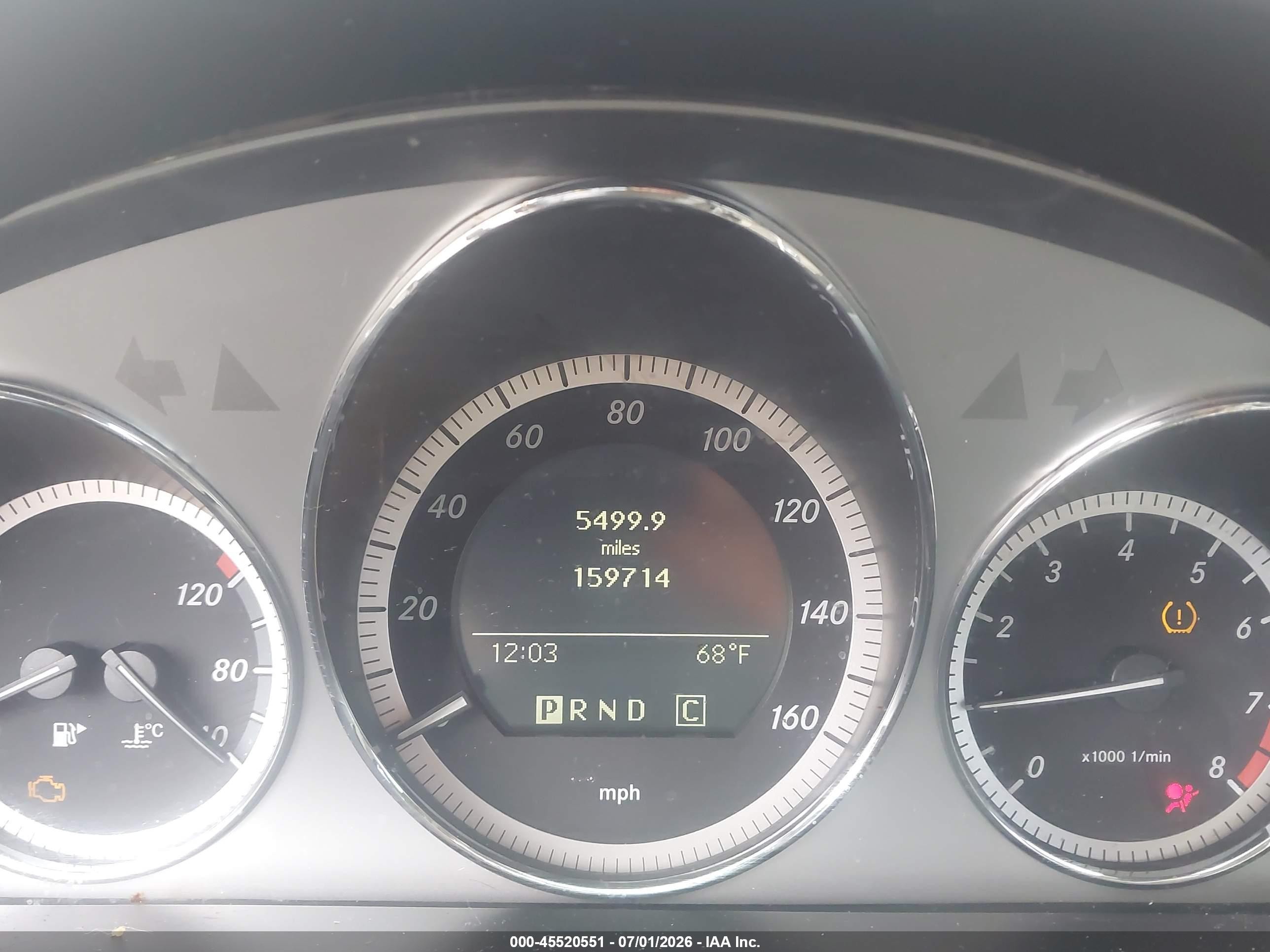 2010 Mercedes-benz C 300 Luxury/sport Black vin: WDDGF5EB8AF437205