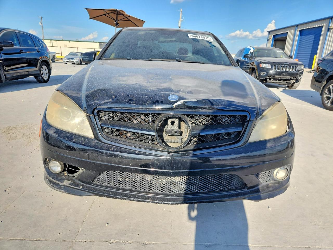 2010 Mercedes-benz C 300 Black vin: WDDGF5EB8AF439388