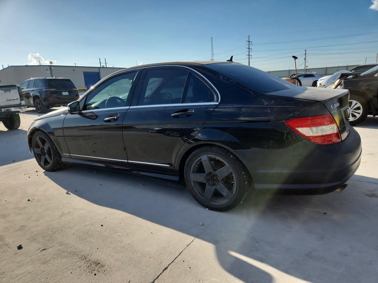 2010 Mercedes-benz C 300 Black vin: WDDGF5EB8AF439388