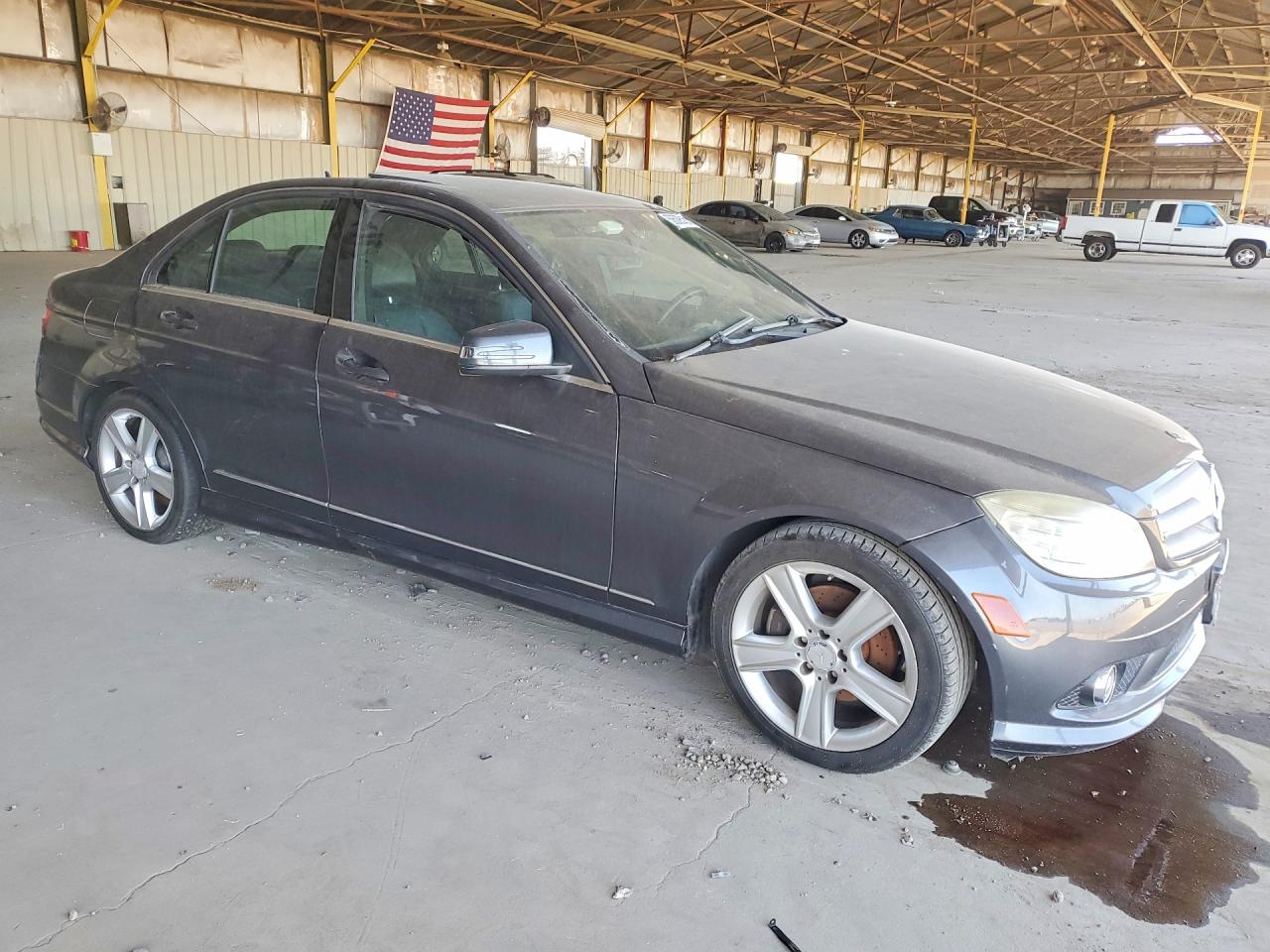 2010 Mercedes-benz C 300 Charcoal vin: WDDGF5EB8AF475985