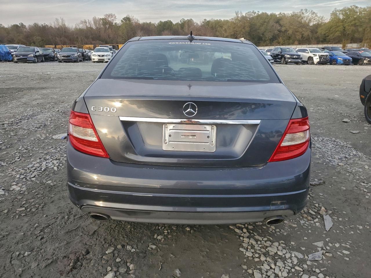 2011 Mercedes-benz C 300 Серый vin: WDDGF5EB8BA418880