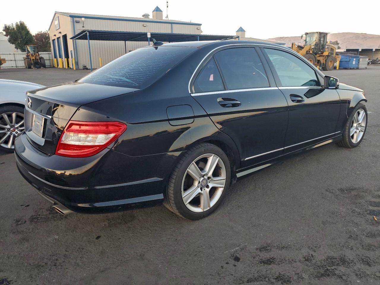 2011 Mercedes-benz C 300 Black vin: WDDGF5EB8BA511656