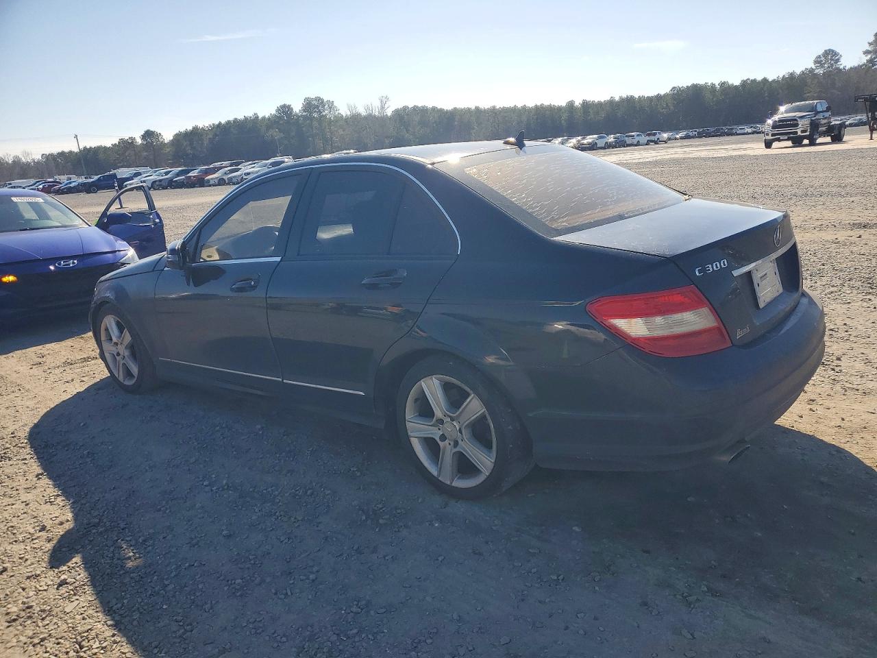 2011 Mercedes-benz C 300 Черный vin: WDDGF5EB8BR156067