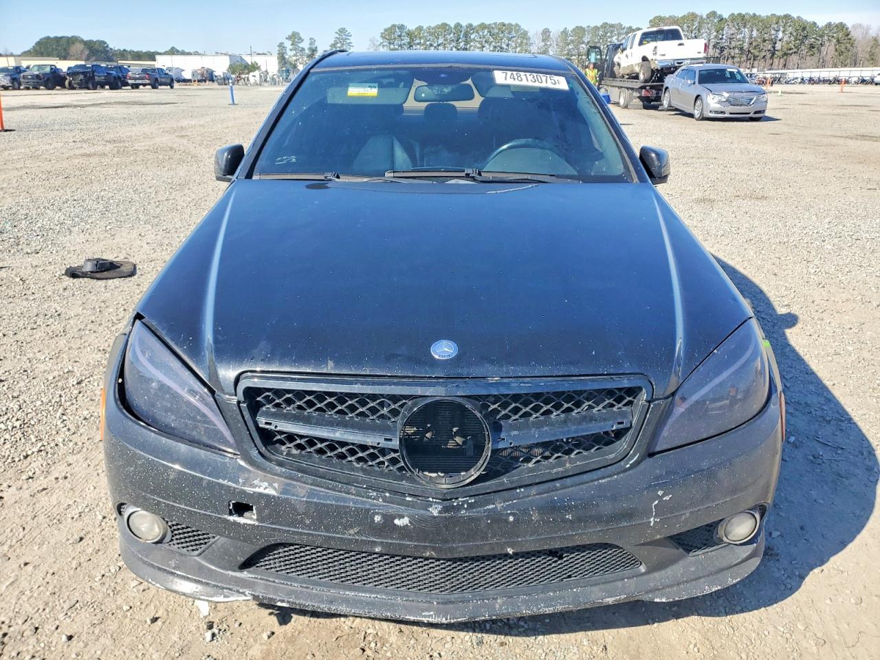 2011 Mercedes-benz C 300 Черный vin: WDDGF5EB8BR156067