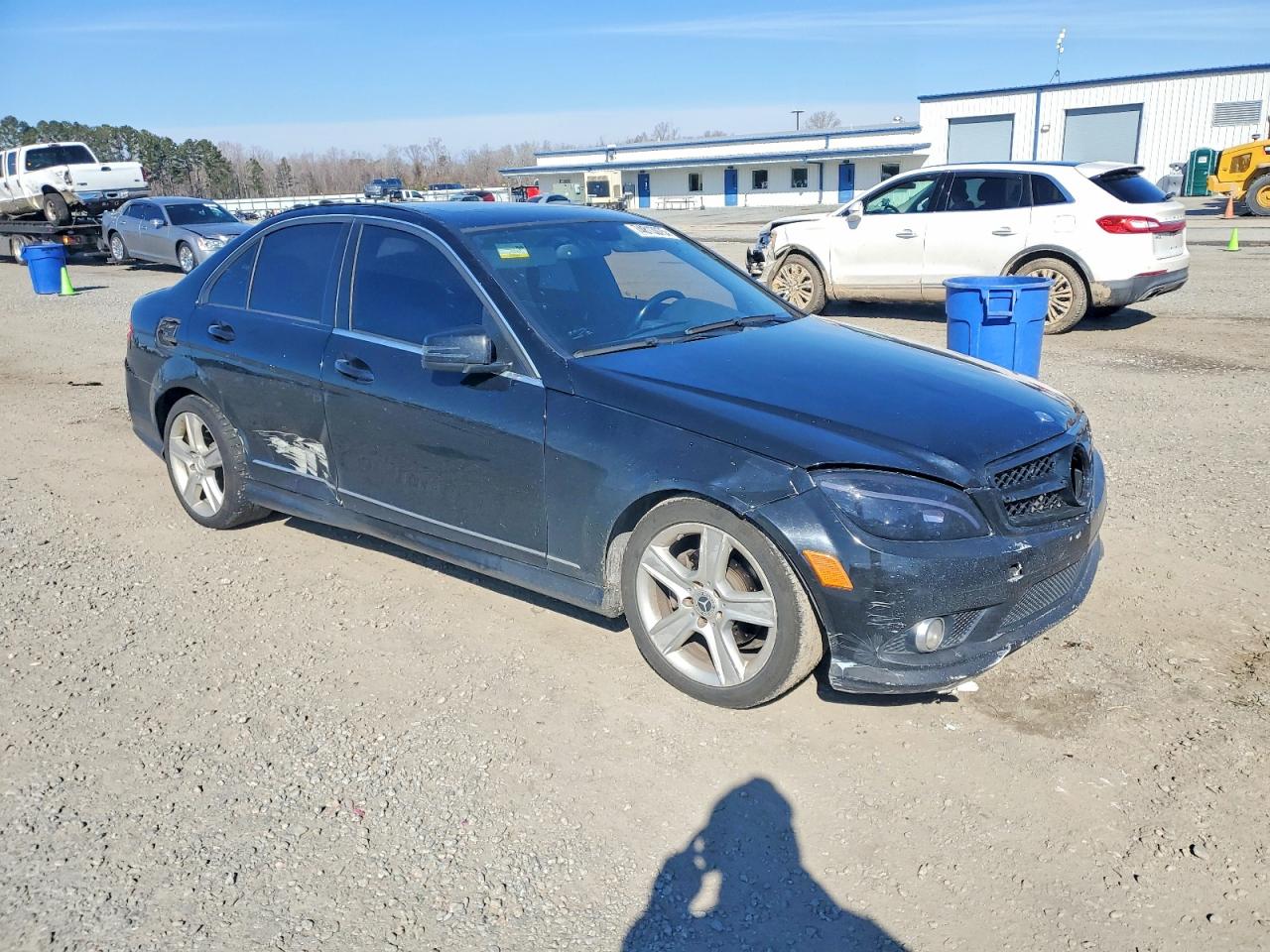 2011 Mercedes-benz C 300 Черный vin: WDDGF5EB8BR156067
