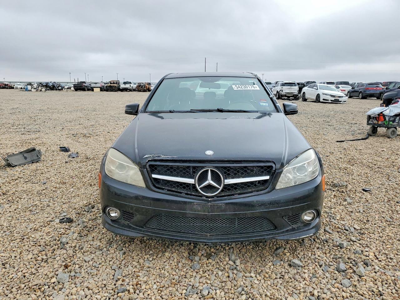 2010 Mercedes-benz C 300 Black vin: WDDGF5EB9AR130365