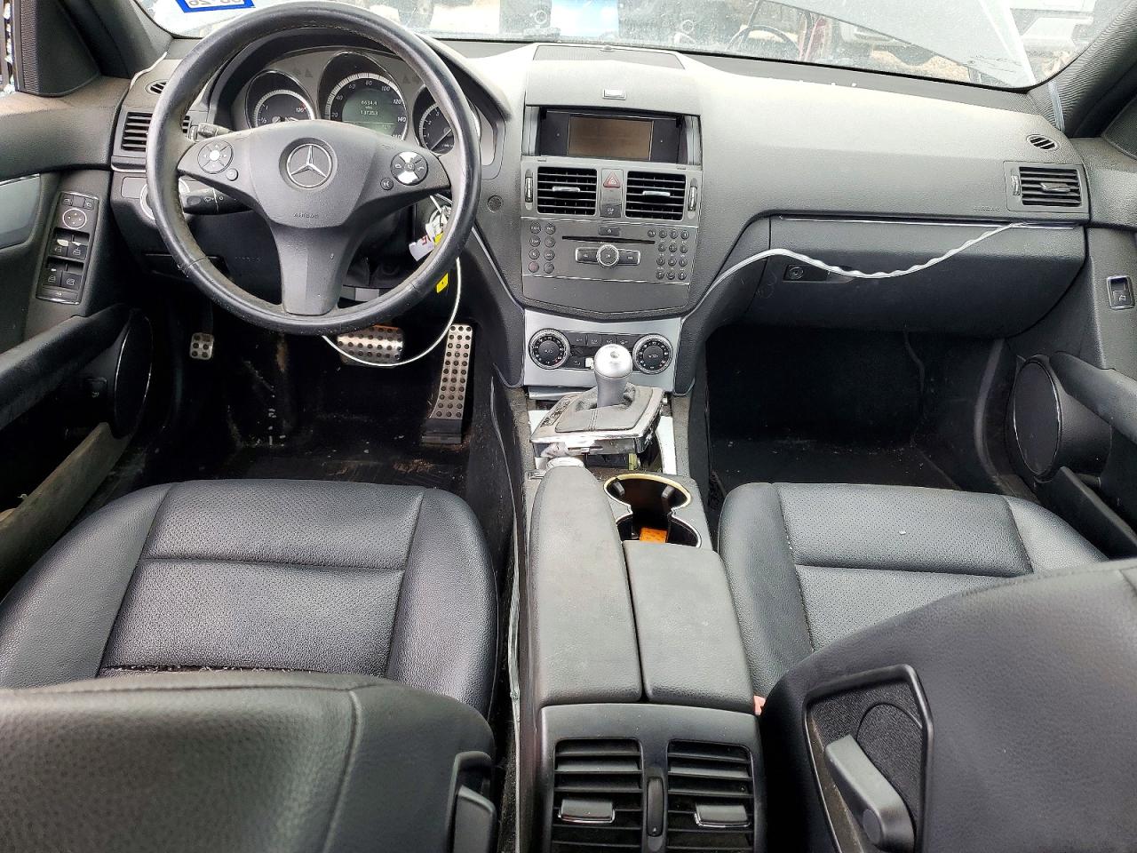 2010 Mercedes-benz C 300 Black vin: WDDGF5EB9AR130365