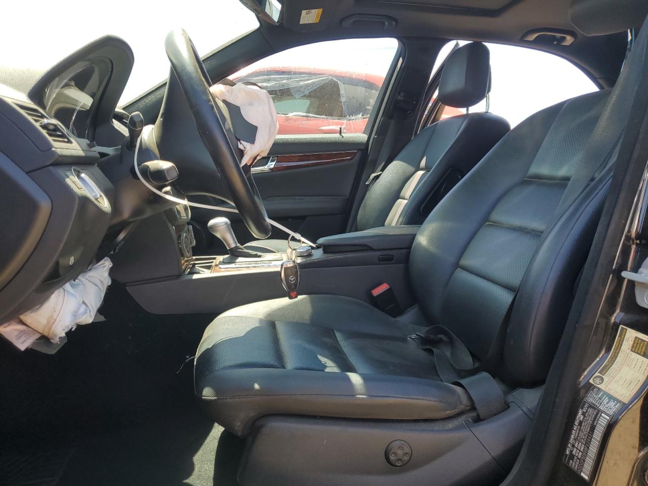 2011 Mercedes-benz C 300 Black vin: WDDGF5EB9BF629931