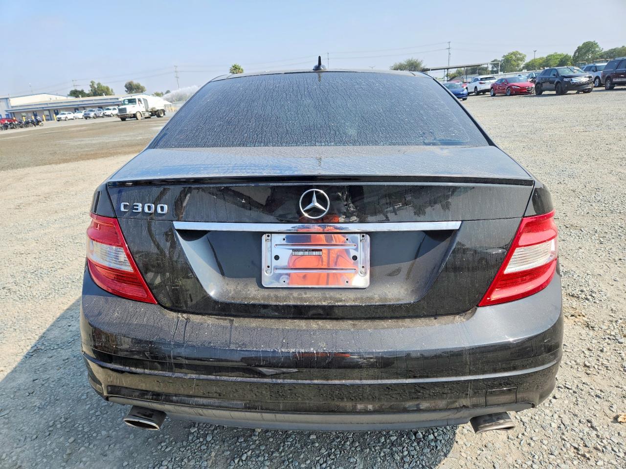 2011 Mercedes-benz C 300 Black vin: WDDGF5EB9BR158202