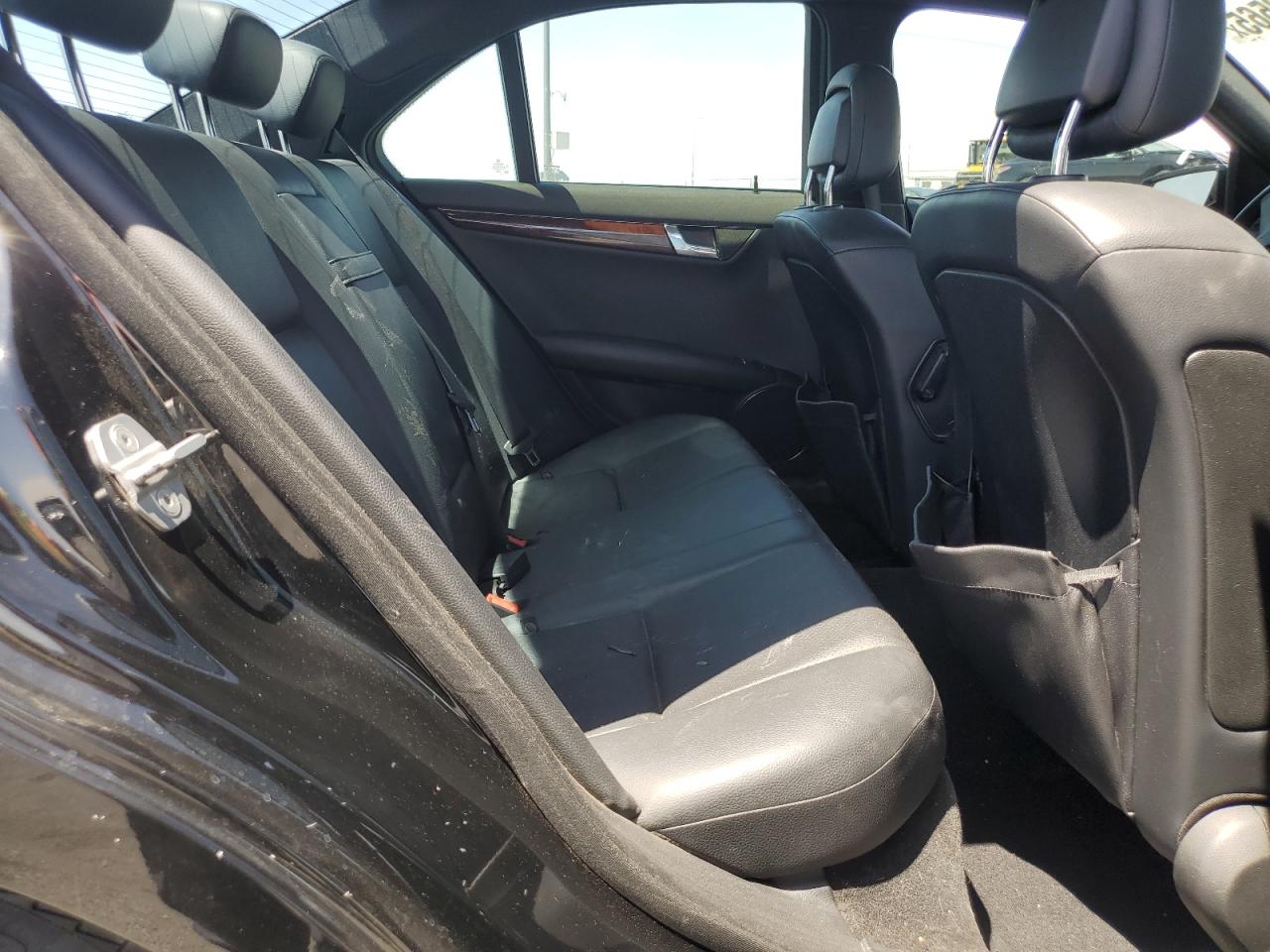 2011 Mercedes-benz C 300 Black vin: WDDGF5EB9BR160466