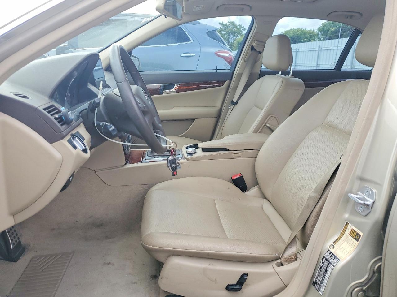 2011 Mercedes-benz C 230 4matic Brown vin: WDDGF5EBXBA458362