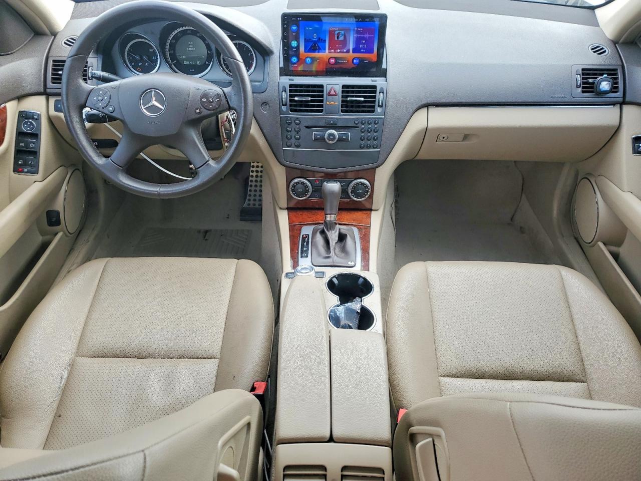 2011 Mercedes-benz C 230 4matic Brown vin: WDDGF5EBXBA458362