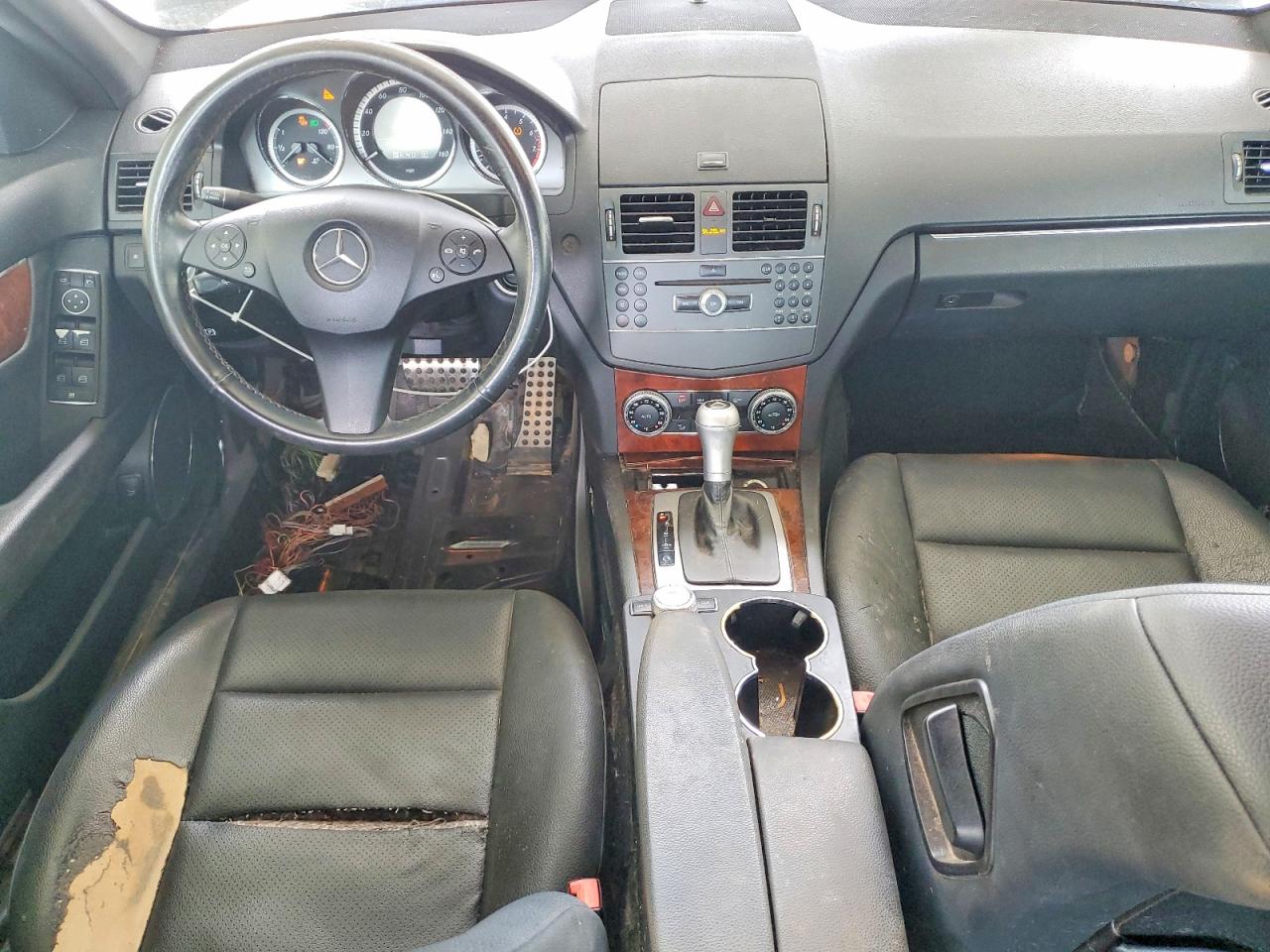 2011 Mercedes-benz C 300 Black vin: WDDGF5EBXBF653011