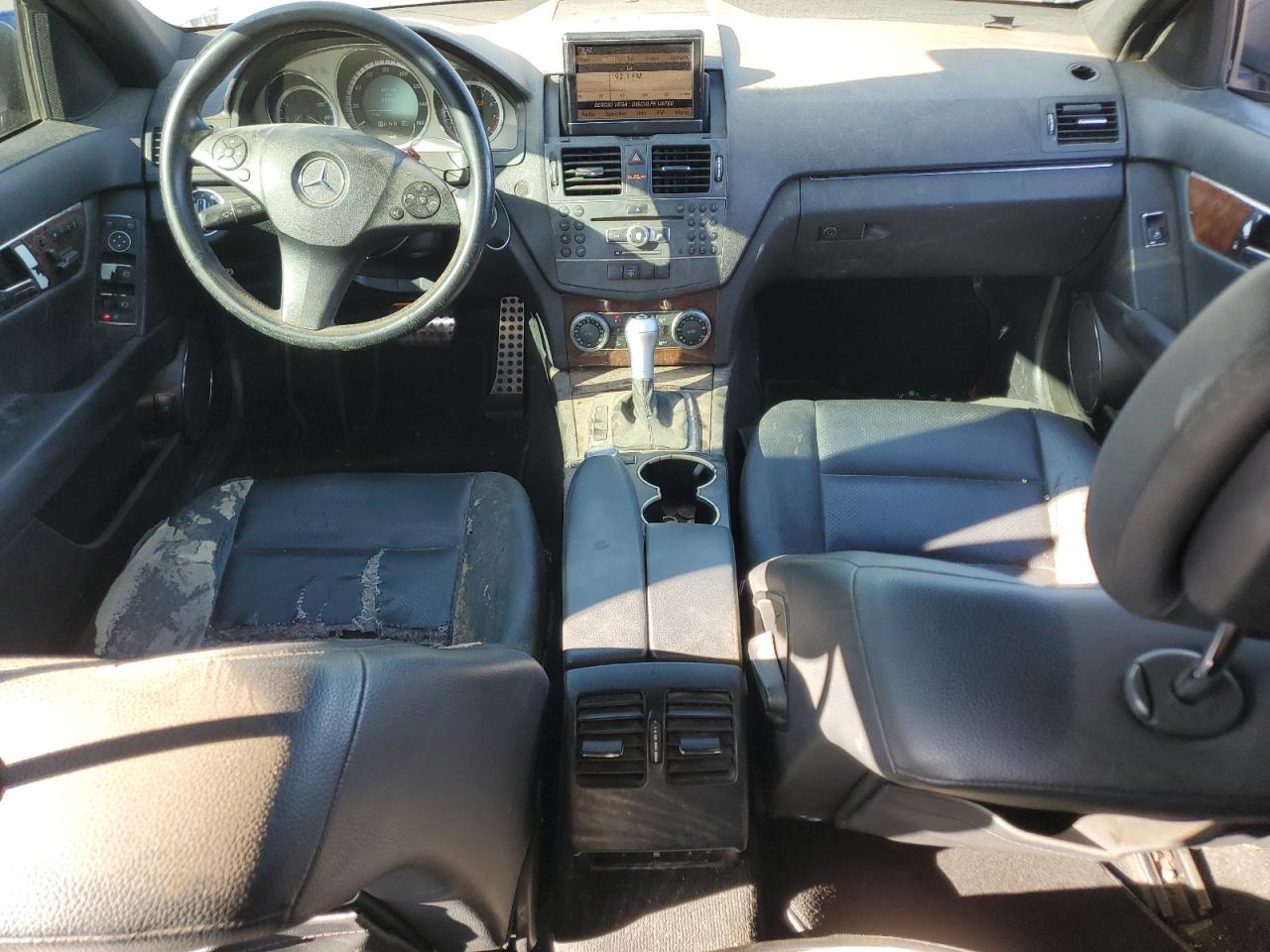 2011 Mercedes-benz C 300 Silver vin: WDDGF5EBXBR153414