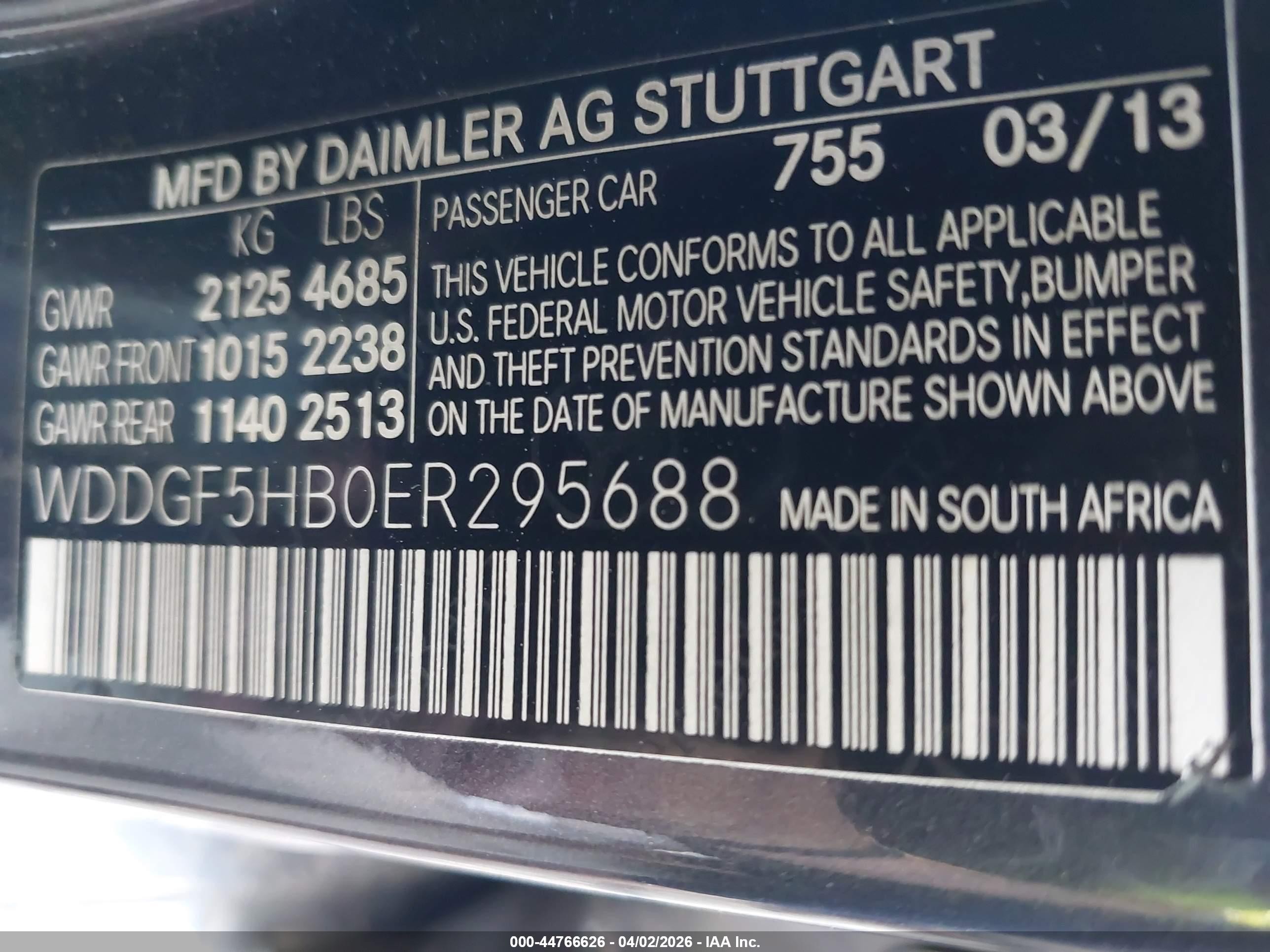 2014 Mercedes-benz C 350 Sport Серый vin: WDDGF5HB0ER295688
