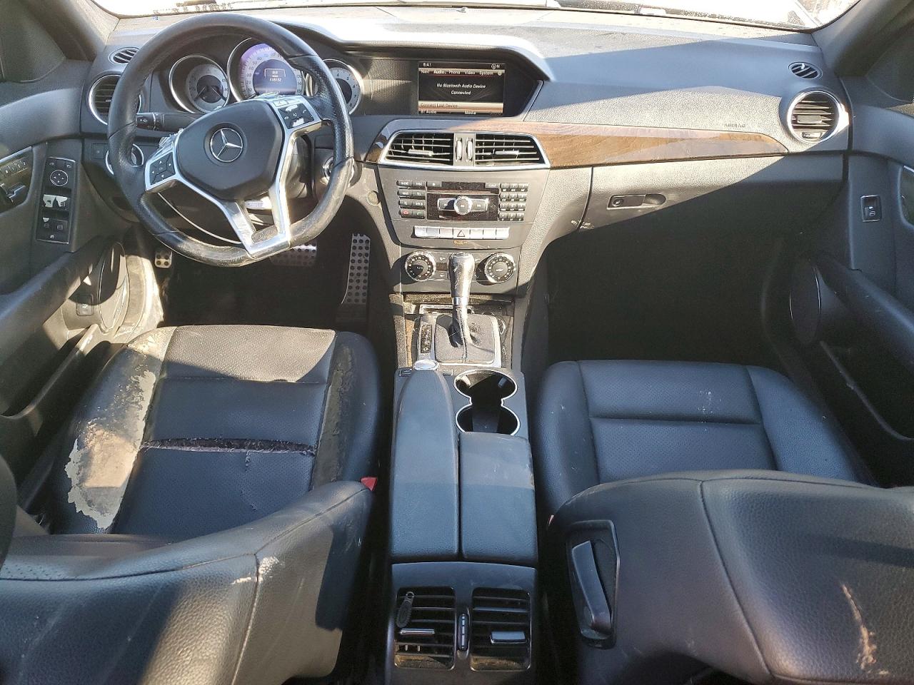 2013 Mercedes-benz C 350 Black vin: WDDGF5HB2DR278311