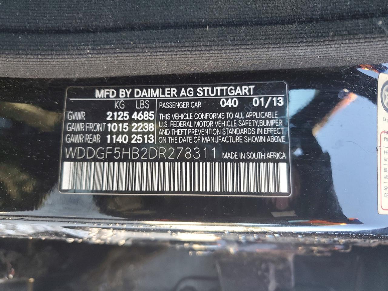 2013 Mercedes-benz C 350 Black vin: WDDGF5HB2DR278311