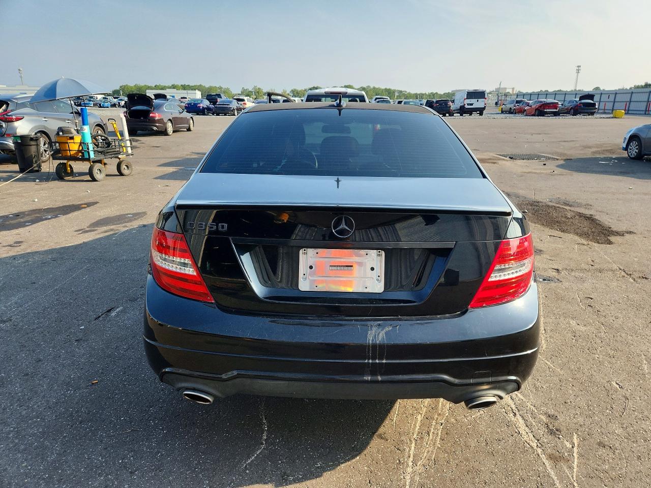 2013 Mercedes-benz C 350 Черный vin: WDDGF5HB5DA854326
