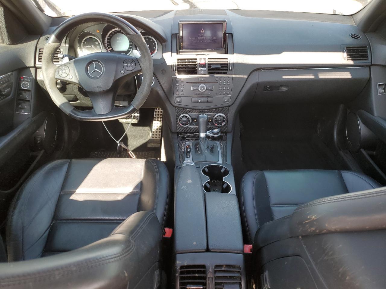 2009 Mercedes-benz C 63 Amg Серебряный vin: WDDGF77X39F224453