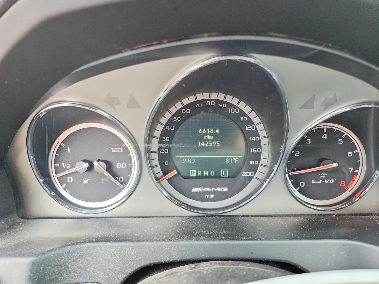 2009 Mercedes-benz C 63 Amg Black vin: WDDGF77X69F230005