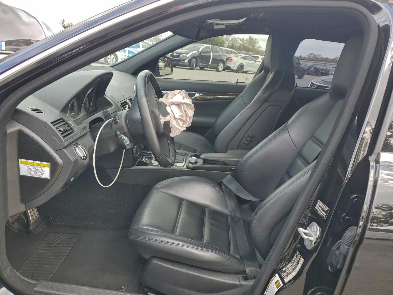 2009 Mercedes-benz C 63 Amg Black vin: WDDGF77X69F292892