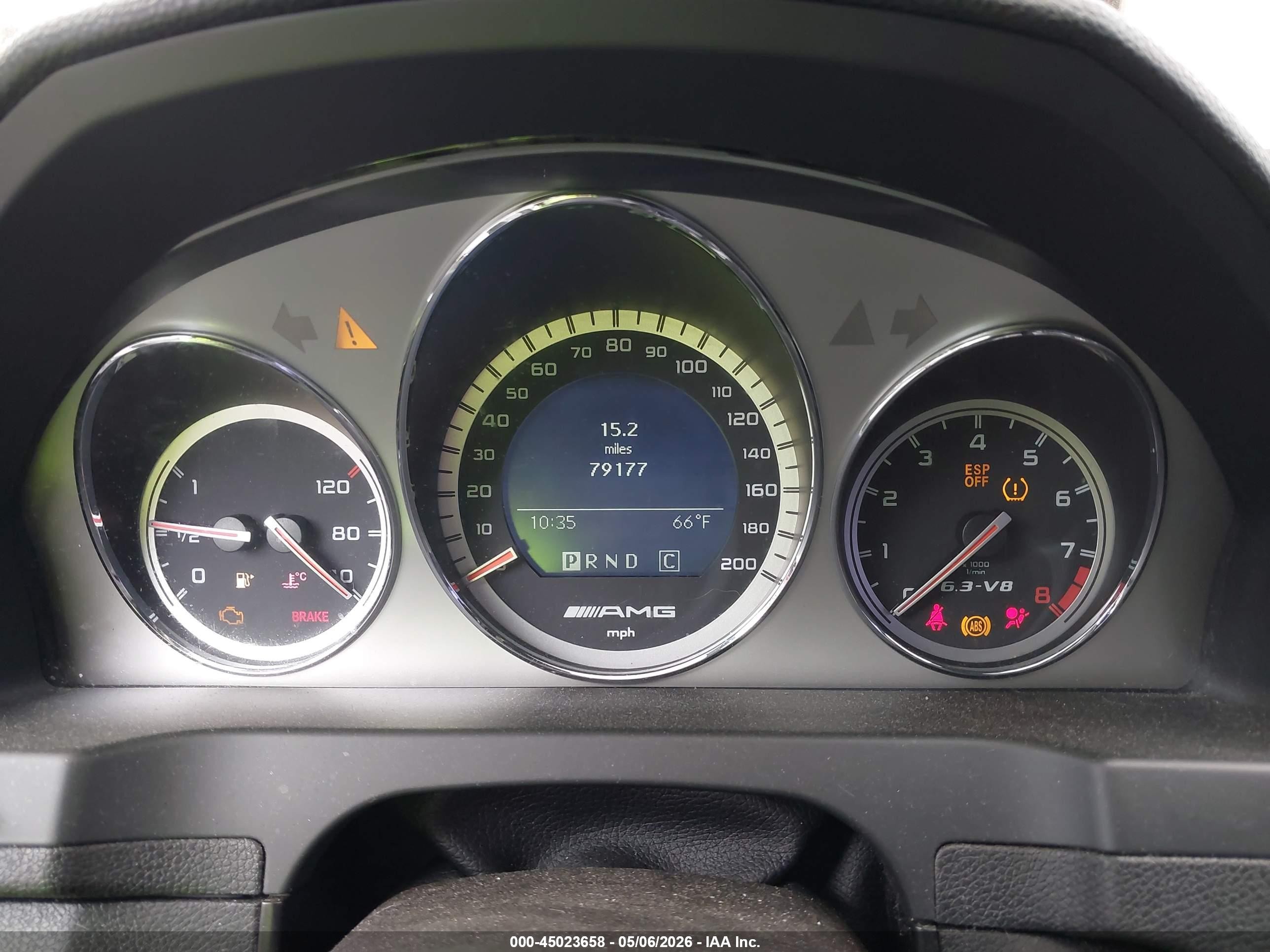 2009 Mercedes-benz C 63 Amg   Черный vin: WDDGF77X79F218915