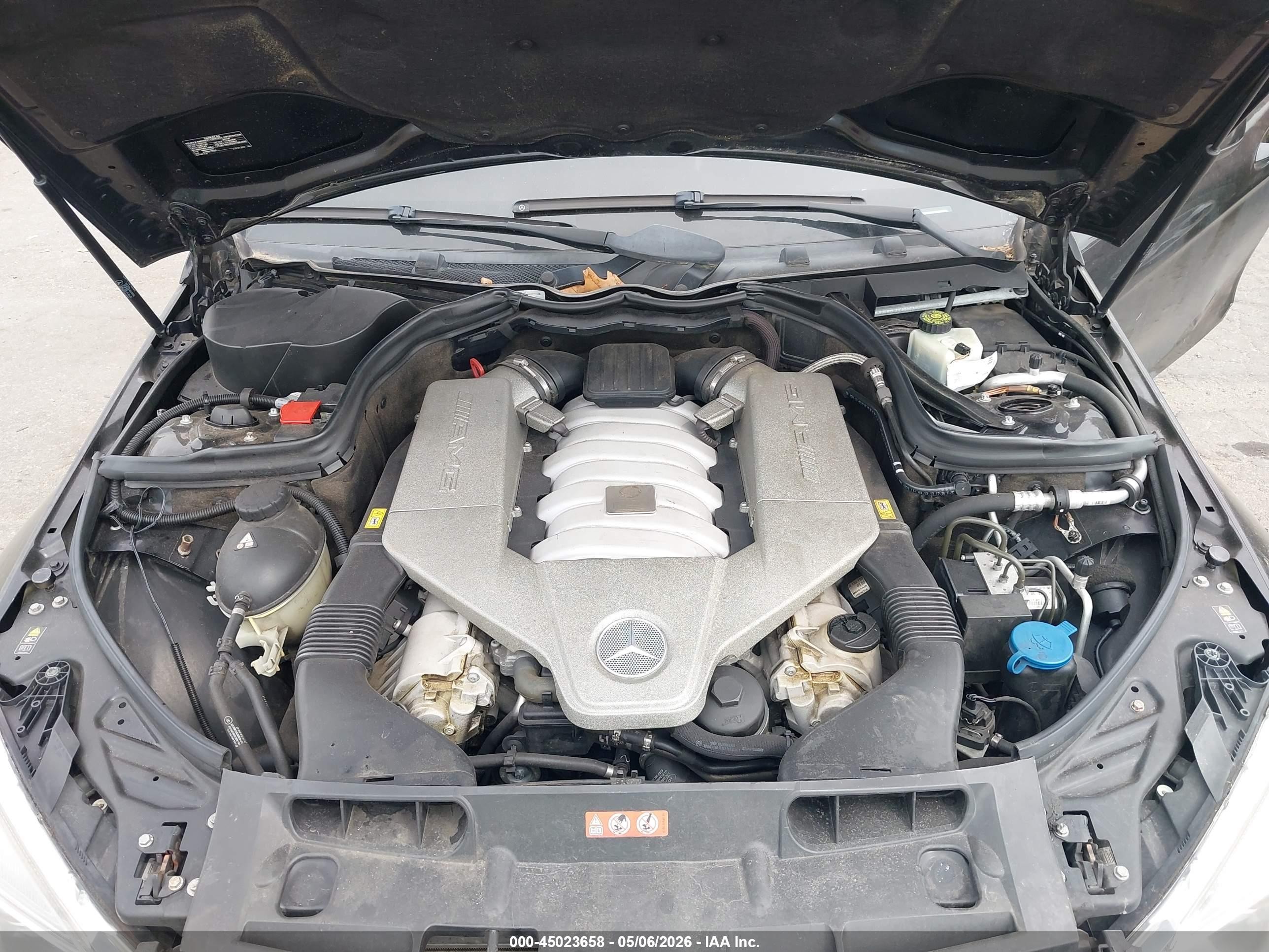 2009 Mercedes-benz C 63 Amg   Черный vin: WDDGF77X79F218915