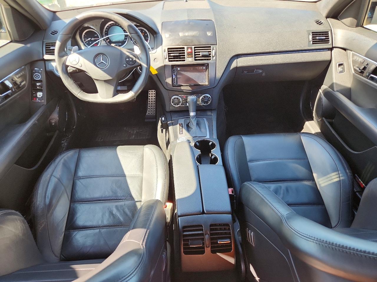 2009 Mercedes-benz C 63 Amg Silver vin: WDDGF77X79F220423