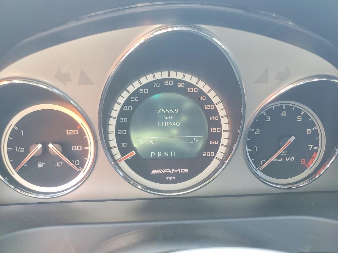 2009 Mercedes-benz C 63 Amg Gray vin: WDDGF77X89F240082