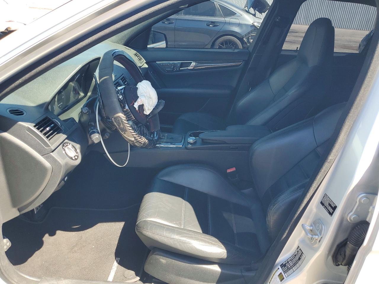 2009 Mercedes-benz C 63 Amg Gray vin: WDDGF77X89F240082