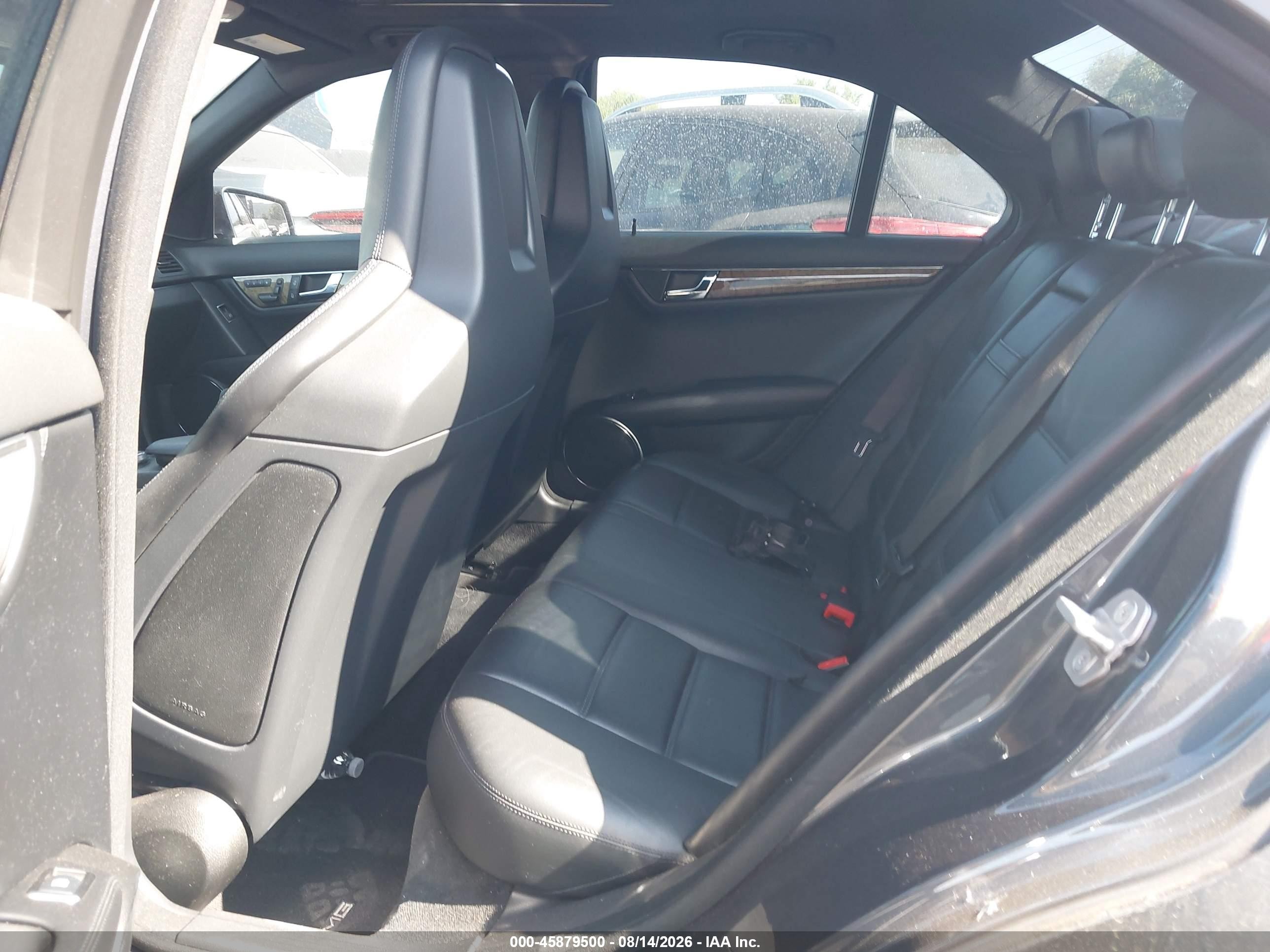 2011 Mercedes-benz C 63 Amg   Gray vin: WDDGF7HB3BF629804