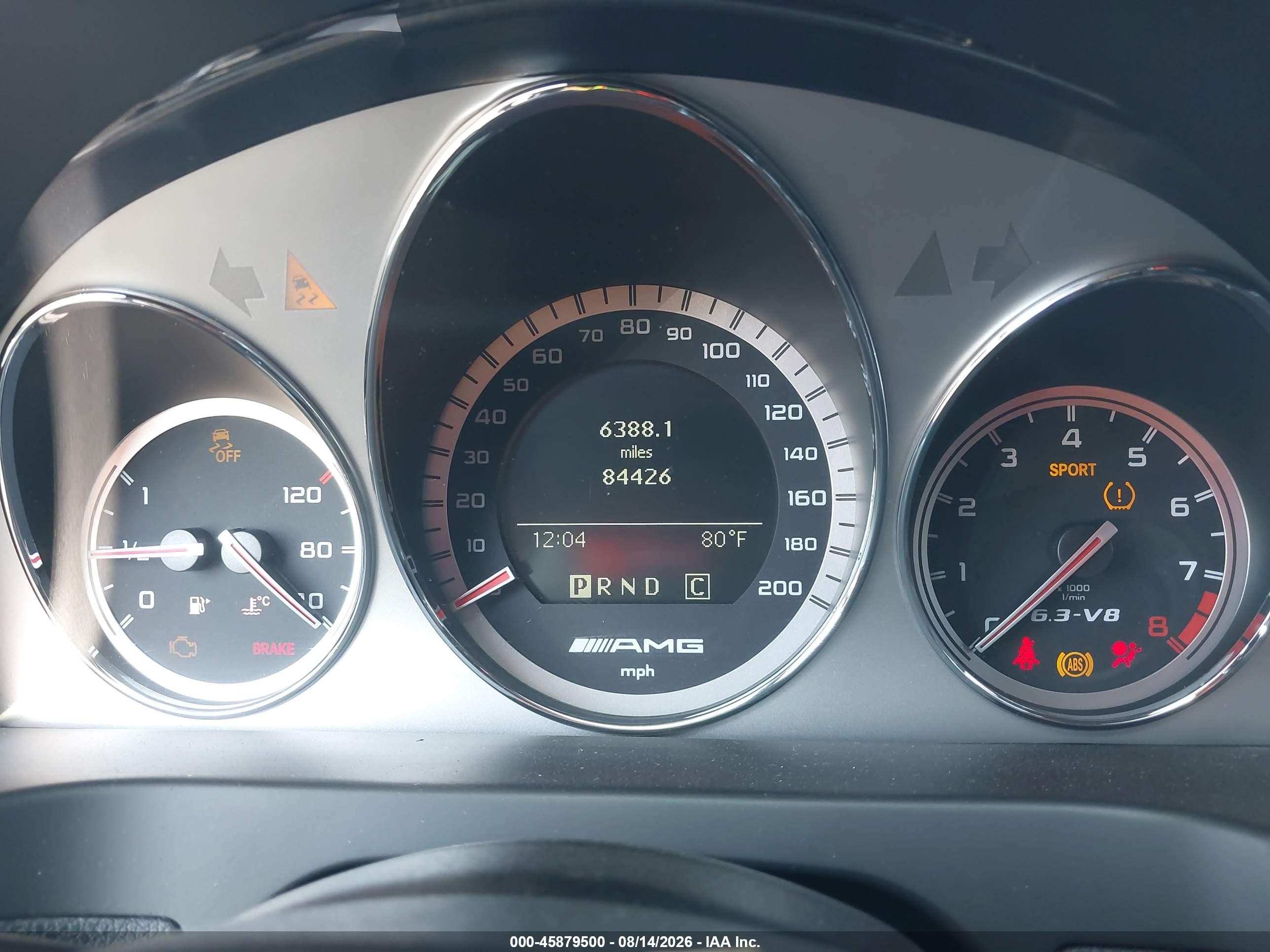 2011 Mercedes-benz C 63 Amg   Gray vin: WDDGF7HB3BF629804
