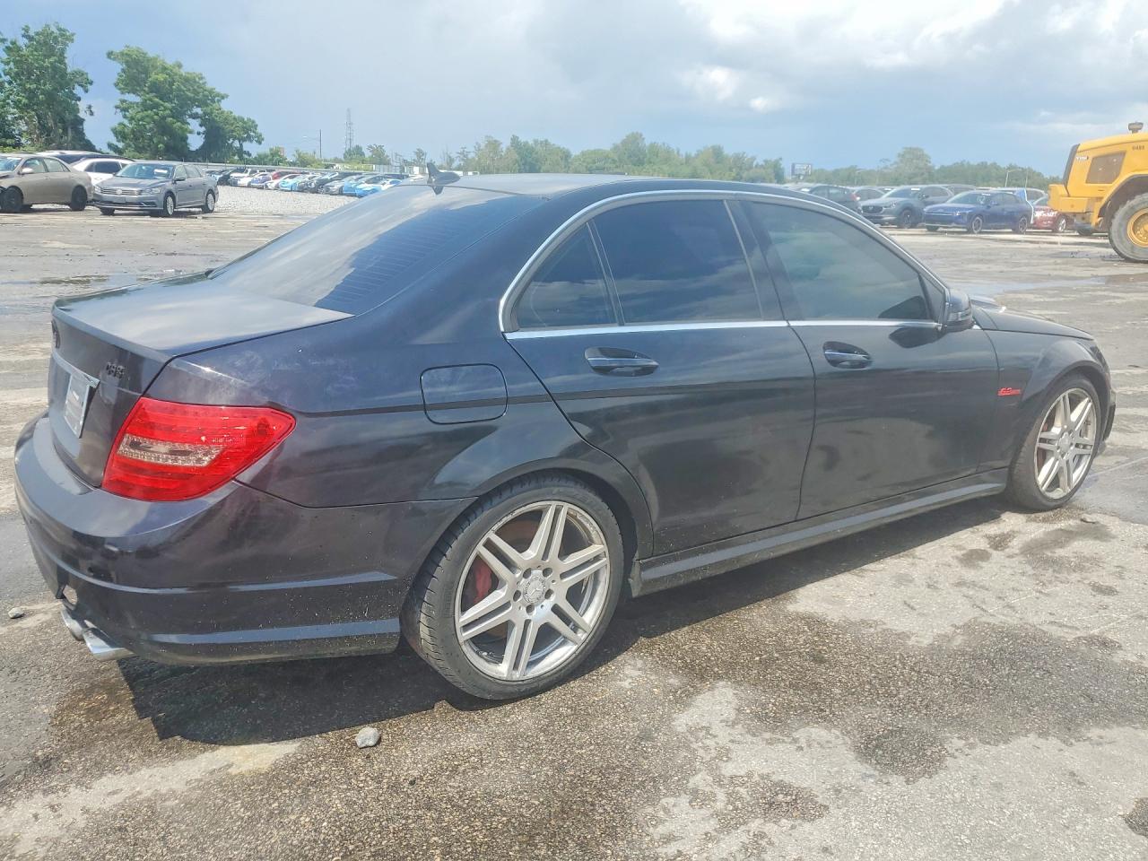 2010 Mercedes-benz C 63 Amg Black vin: WDDGF7HB5AF419574