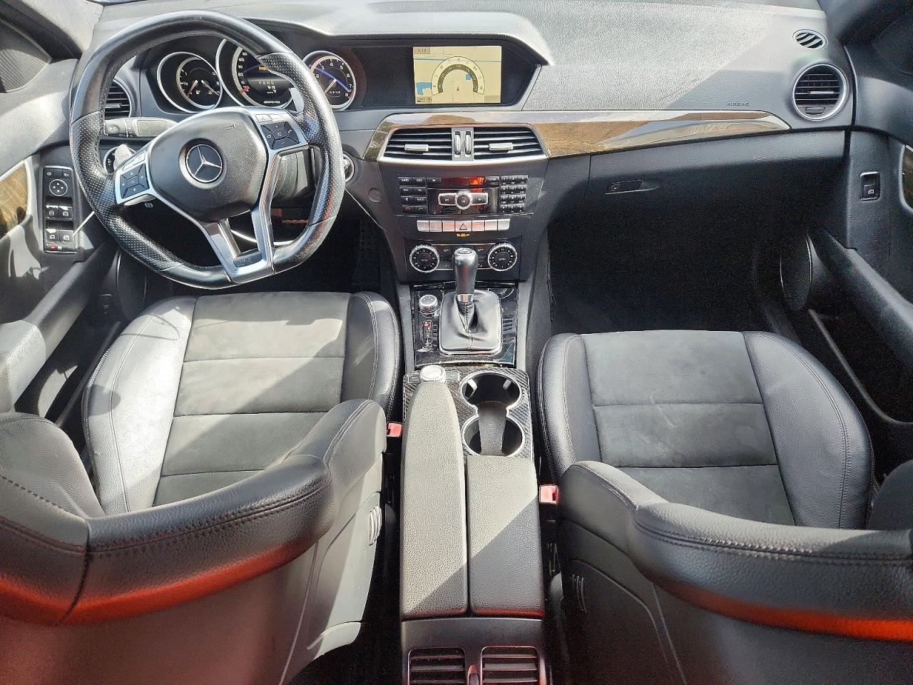2014 Mercedes-benz C 63 Amg Black vin: WDDGF7HB7EA961679