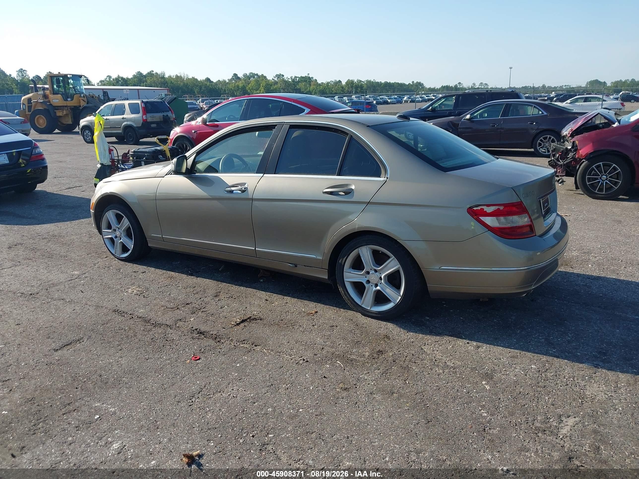 2008 Mercedes-benz C 300 Luxury 4matic Champagne vin: WDDGF81X08F061614